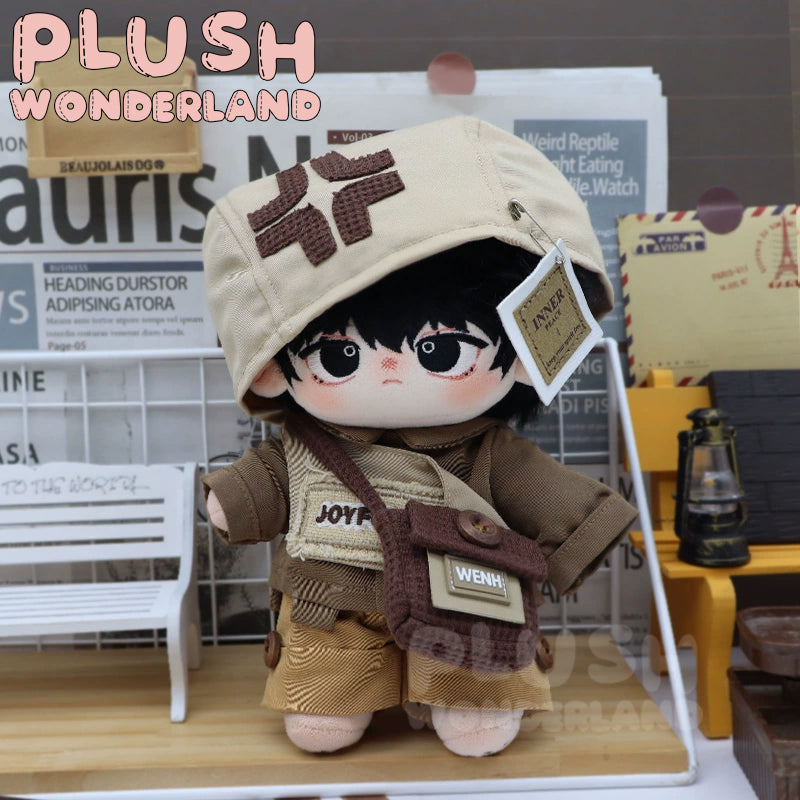 【Auf Lager】PLUSH WONDERLAND Puppenkleidung in Brauntönen, niedlicher Stil, 20 cm Puppenkleidung