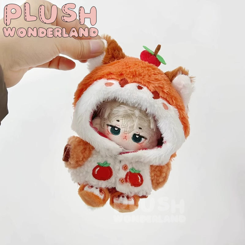 【In Stock】PLUSH WONDERLAND Apple  Fox And Orange Dog Plushies Cotton Doll Clothes 10CM/20CM