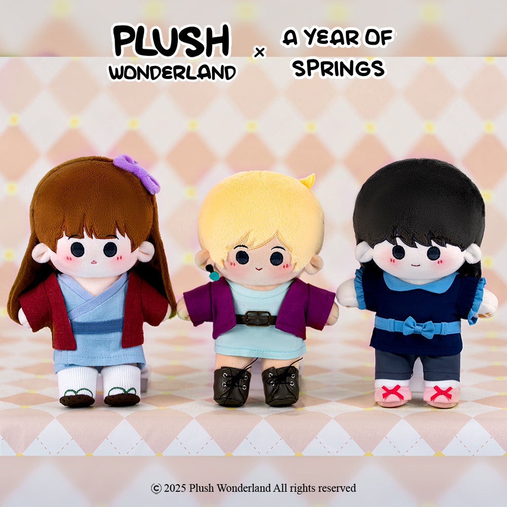 【VORVERKAUF】【Autorisierter Händler】PLUSH WONDERLAND Ein Jahr des Frühlings Haru 20 cm Plüschtier aus Baumwolle