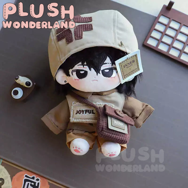 【Auf Lager】PLUSH WONDERLAND Puppenkleidung in Brauntönen, niedlicher Stil, 20 cm Puppenkleidung