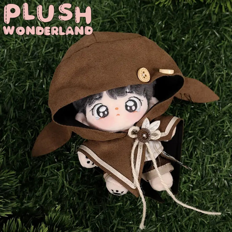 【PRESALE】PLUSH WONDERLAND Brown Forest Cottage Cloak 10CM Doll Clothes - plushwonderland