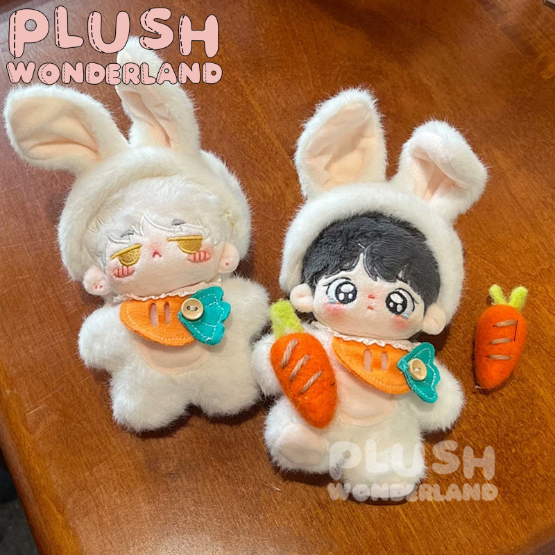 【IN STOCK】PLUSH WONDERLAND Easter Rabbit Plushies Cotton Doll Clothes 10CM Starfish Body