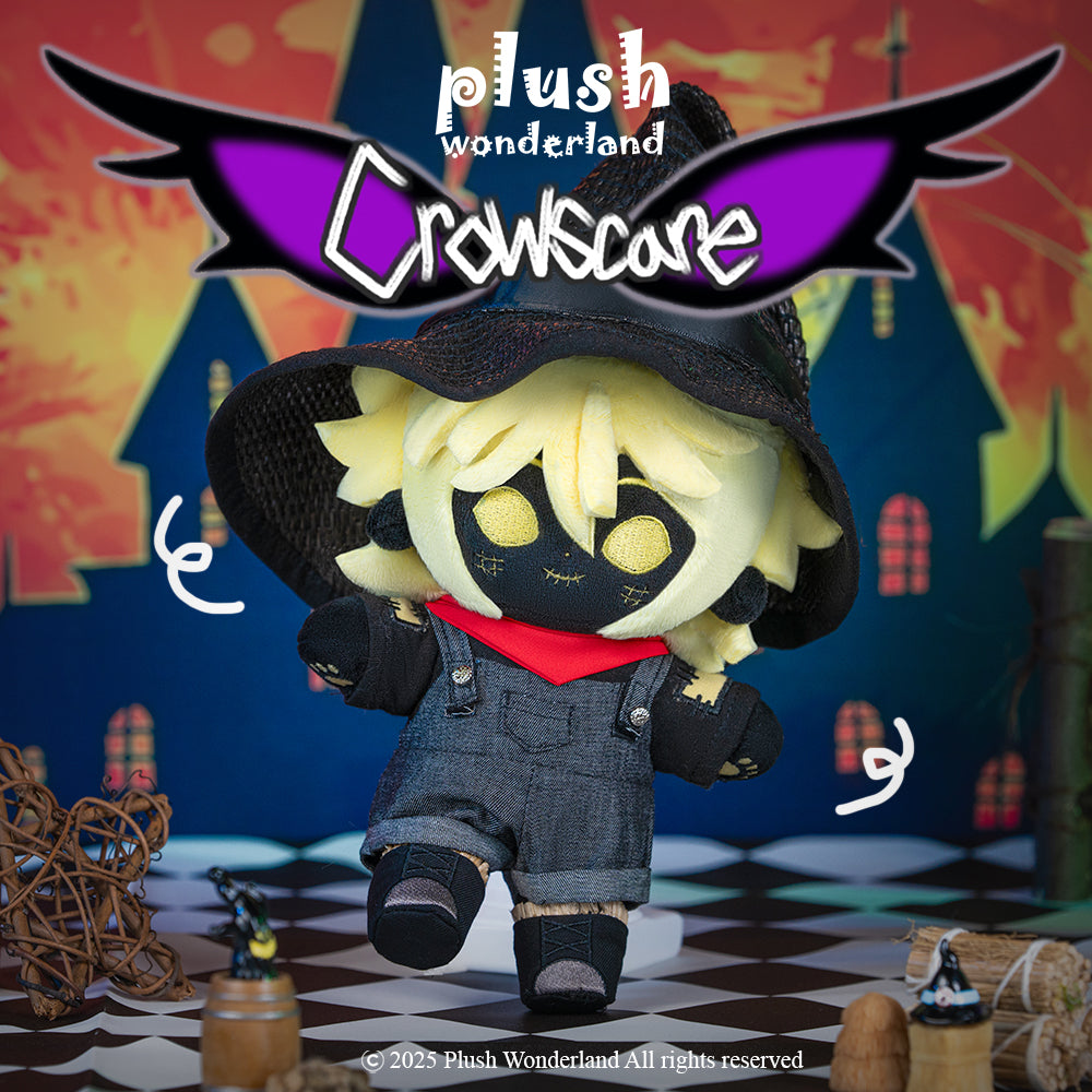 【VORVERKAUF】【Autorisierter Händler】PLUSH WONDERLAND Crowscare Ryo Night Ver. 20CM Plüschtier aus Baumwolle