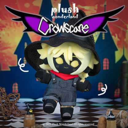 【PRESALE】【Authorized】PLUSH WONDERLAND Crowscare Ryo Night Ver. 20CM Plushie Cotton Doll