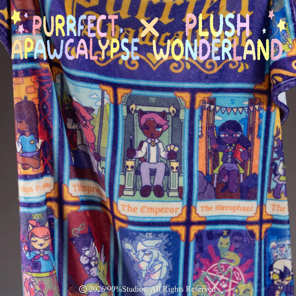 [Blanket] [Authorized] PURRFECT APAWCALYPSE Blanket