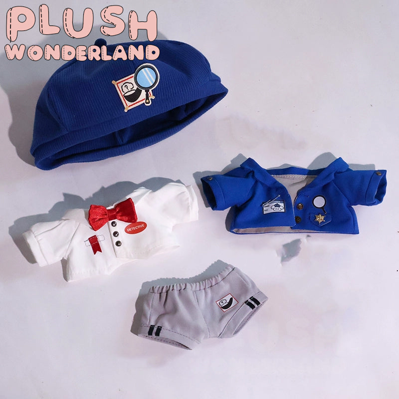 【IN STOCK】PLUSH WONDERLAND Detective Uniform 10CM/20CM Doll Clothes