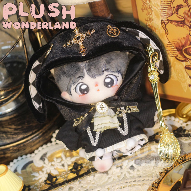 【IN STOCK】PLUSH WONDERLAND Edward Dark Rabbit Plushies Cotton Doll Clothes 10 CM
