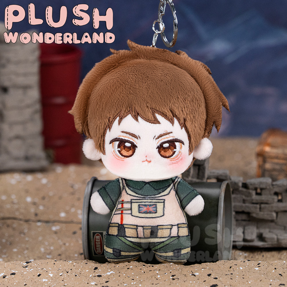 【VORVERKAUF】【10CM Puppe】Plüsch-WUNDERLAND Niedlicher Antennenhelm 10CM bedruckte Puppenkörper-Anhänger-Schlüsselanhänger FANMADE