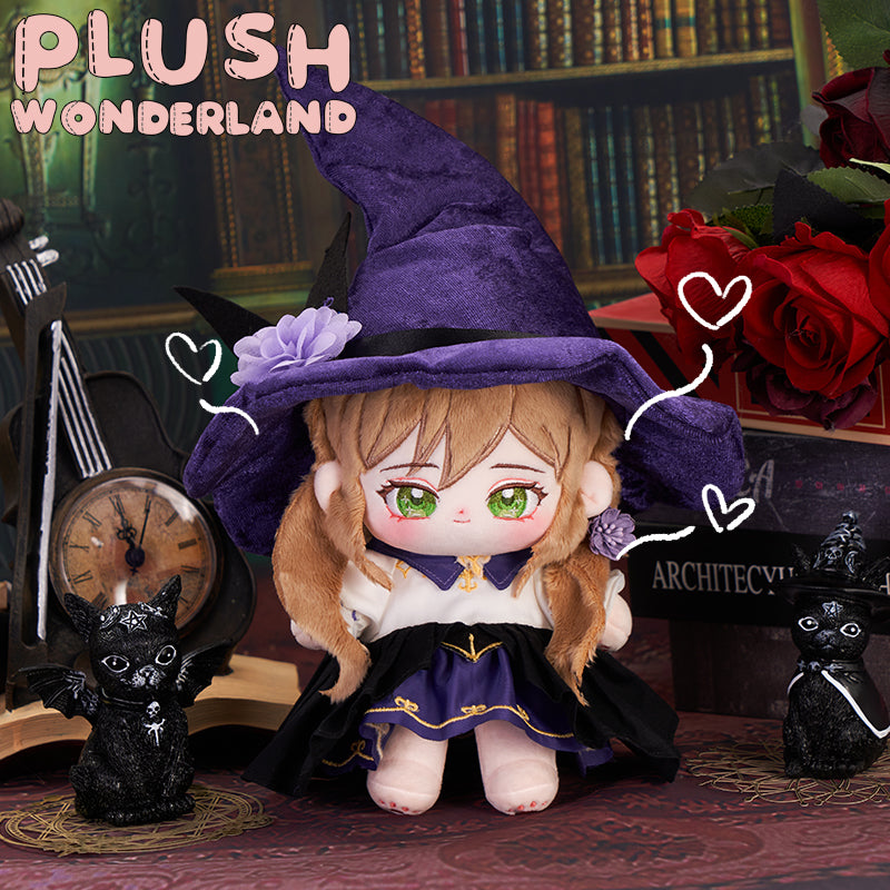 【Ausverkauft】Plüschtier „Wunderland Rose Witch“ aus Baumwolle, 20 cm, Fan-Herstellung