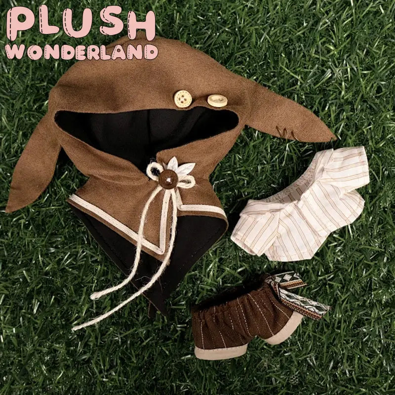 【PRESALE】PLUSH WONDERLAND Brown Forest Cottage Cloak 10CM Doll Clothes - plushwonderland