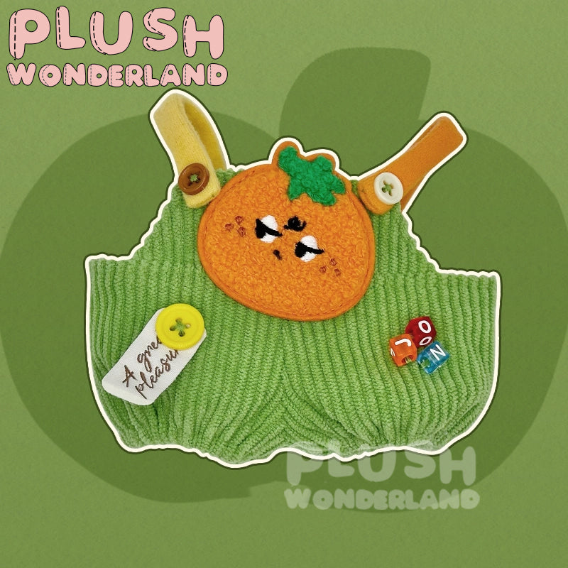 【Auf Lager】Plüschtiere aus dem Wunderland: Obst- und Gemüseoveralls, 15 cm/20 cm, aus Baumwolle