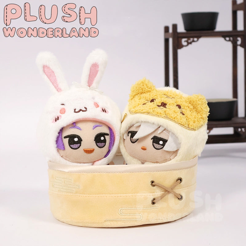 【IN STOCK】PLUSH WONDERLAND Cantonese style tea  Plushies Cotton Doll Clothes 10 CM