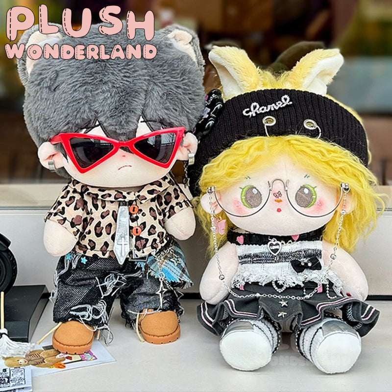 【INSTOCK】PLUSH WONDERLAND Punk Cool Set 20CM Doll Clothes