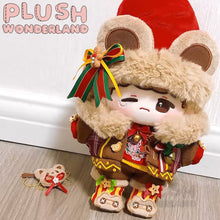 Load image into Gallery viewer, 【IN STOCK】PLUSH WONDERLAND Christmas Bear Cotton Doll Clothes 20CM Fluffy Hat Sweater
