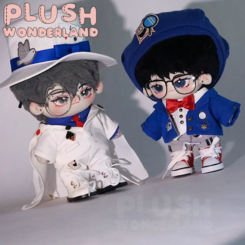 【IN STOCK】PLUSH WONDERLAND Detective Uniform 10CM/20CM Doll Clothes