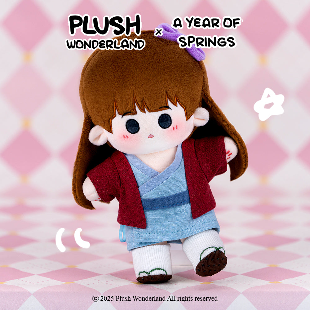 【VORVERKAUF】【Autorisierter Händler】PLUSH WONDERLAND Ein Jahr des Frühlings Haru 20 cm Plüschtier aus Baumwolle
