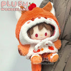 【In Stock】PLUSH WONDERLAND Apple  Fox And Orange Dog Plushies Cotton Doll Clothes 10CM/20CM