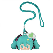 Load image into Gallery viewer, 【PRESALE】PLUSH WONDERLAND MIKKU 15CM Silicone Coin Purse Plushie Bag Headphone Bag
