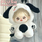 【INSTOCK】PLUSH WONDERLAND Animal Cute Fluffy One-Piece Suit 20CM Doll Clothes