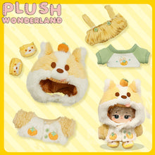 Load image into Gallery viewer, 【PRESALE】PLUSH WONDERLAND Apple  Fox And Orange Dog Plushies Cotton Doll Clothes 10CM/20CM
