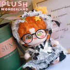 【INSTOCK】PLUSH WONDERLAND Black Lace Maid Suit  10CM/ 20CM Doll Clothes