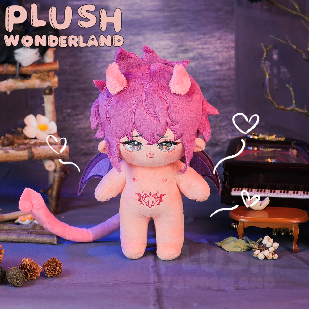 【Ausverkauft】PLUSH WONDERLAND Kleine Succubus-Plüschpuppe aus Baumwolle, 20 cm, Fan-Herstellung