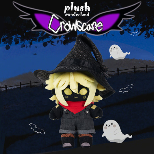【PRESALE】【Authorized】PLUSH WONDERLAND Crowscare Ryo Night Ver. 20CM Plushie Cotton Doll