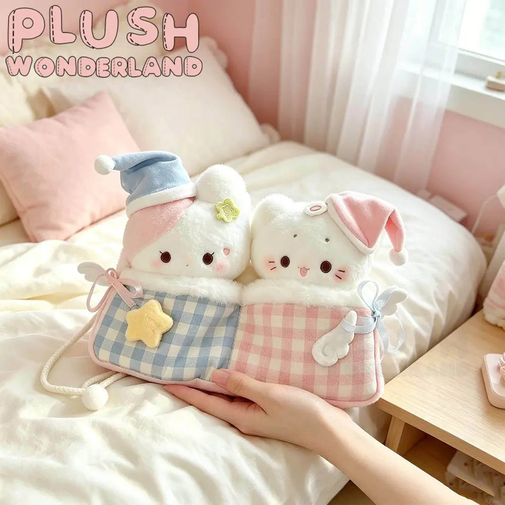 [10CM Doll Hanging Organizer]Blue and pink Doll Display