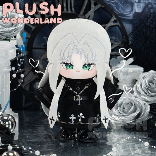 【In Stock】PLUSH WONDERLAND The Black Angel Plushie 20CM Doll FANMADE