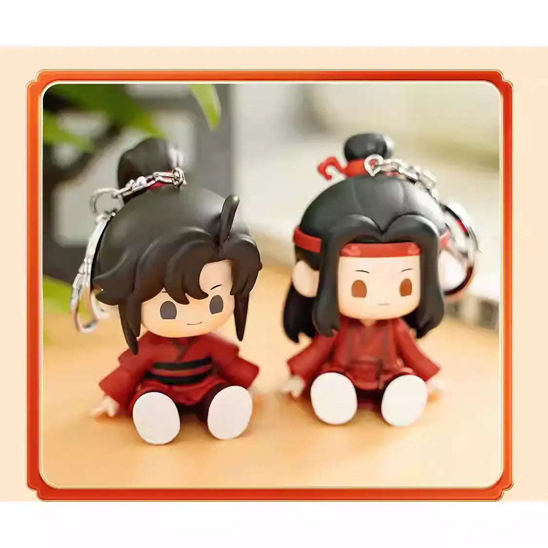 【PRESALE】PLUSH WONDERLAND Mo Dao Zu Shi Bean eyes6CM pvc pendant - plushwonderland