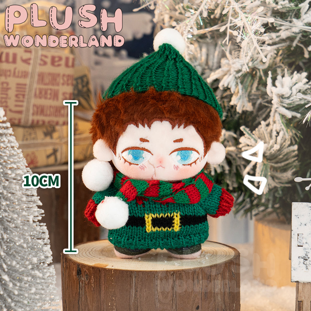 【IN STOCK】PLUSH WONDERLAND Christmas Sweater Clothes 10CM Green/Red