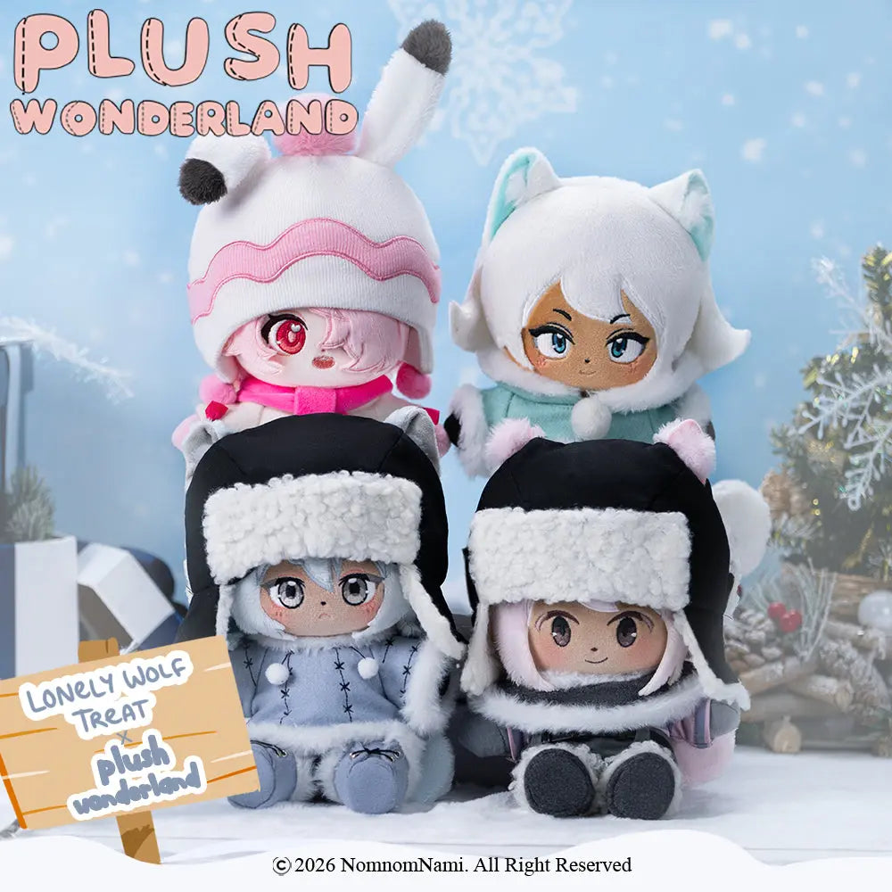 Sold Out】【Authorized】PLUSH WONDERLAND Lonely Wolf Treat Mochi