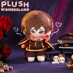 【Ausverkauft】Plüschtier „Kleine rote Schlange“ aus dem Wunderland, 20 cm, aus Baumwolle, handgefertigt