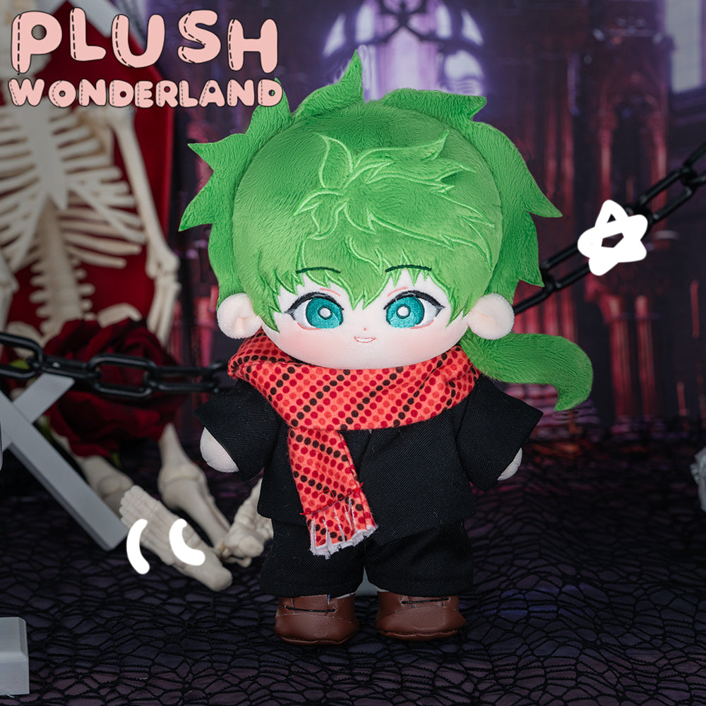 【Auf Lager】Plüschtier WUNDERLAND Smaragdgrüne Baumwolle 20 cm, Fan-Herstellung 