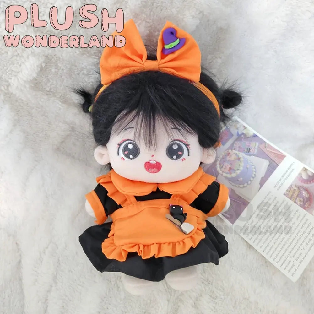 [20CM Doll Clothes] Black and Orange Halloween Set