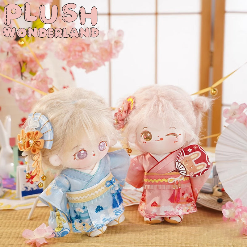 【EN STOCK】PLUSH WONDERLAND Kimono de verano 20CM Ropa para muñecas lindas