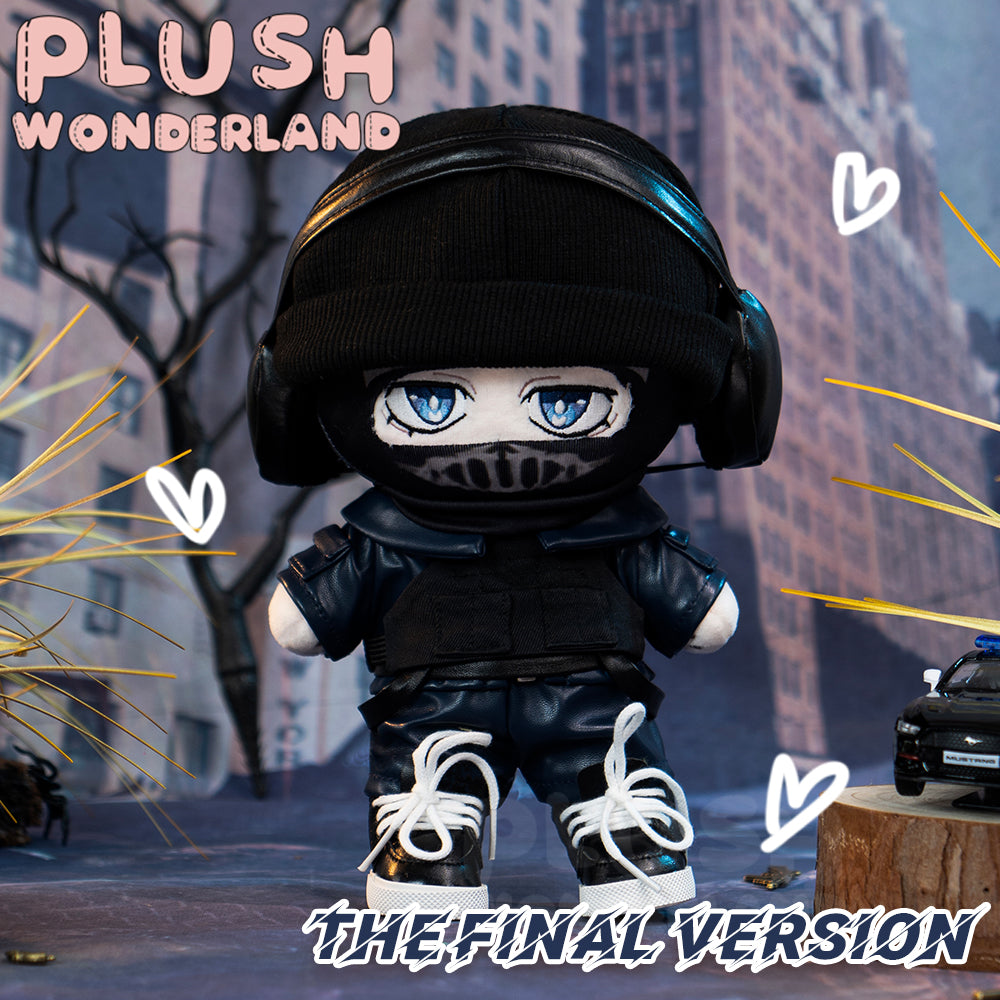 【In Stock】PLUSH WONDERLAND Masked Soldier Plushie Cotton Doll 20CM FANMADE COD