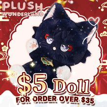 Load image into Gallery viewer, 【Only $5】【In Stock】PLUSH WONDERLAND Game Genshin Impact Scaramouche  Cotton Doll Plush 20CM Wanderer Cat Plushies FANMADE
