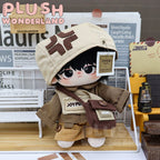 【Auf Lager】PLUSH WONDERLAND Puppenkleidung in Brauntönen, niedlicher Stil, 20 cm Puppenkleidung