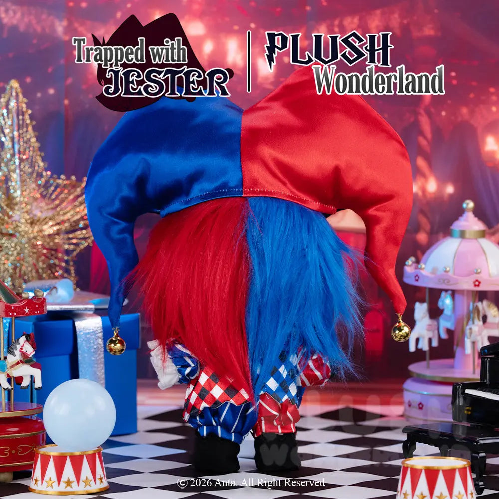 【In Stock】【Authorized】PLUSH WONDERLAND Trapped with Jester Jester Plushie Cotton Doll   【In Stock】【Authorized】PLUSH WONDERLAND Trapped with Jester Jester Plushie Cotton Doll