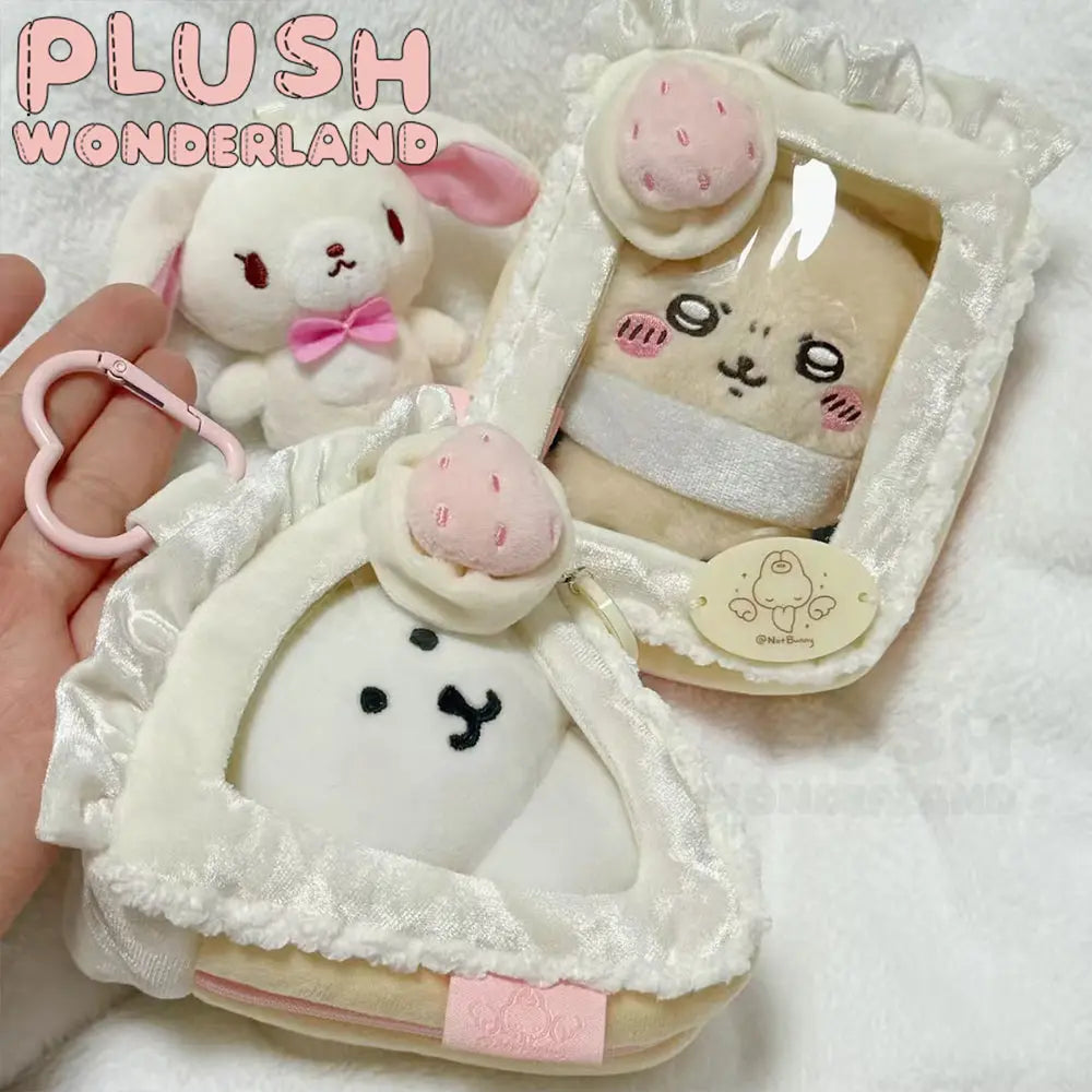 [10CM Doll Bag]Slice of white strawberry cake Doll Display