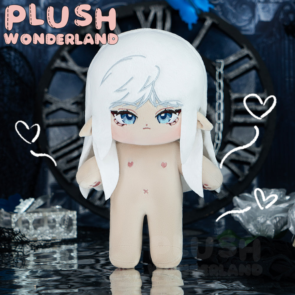 【In Stock】PLUSH WONDERLAND 20CM White Hair Plushies Cotton Doll FANMADE