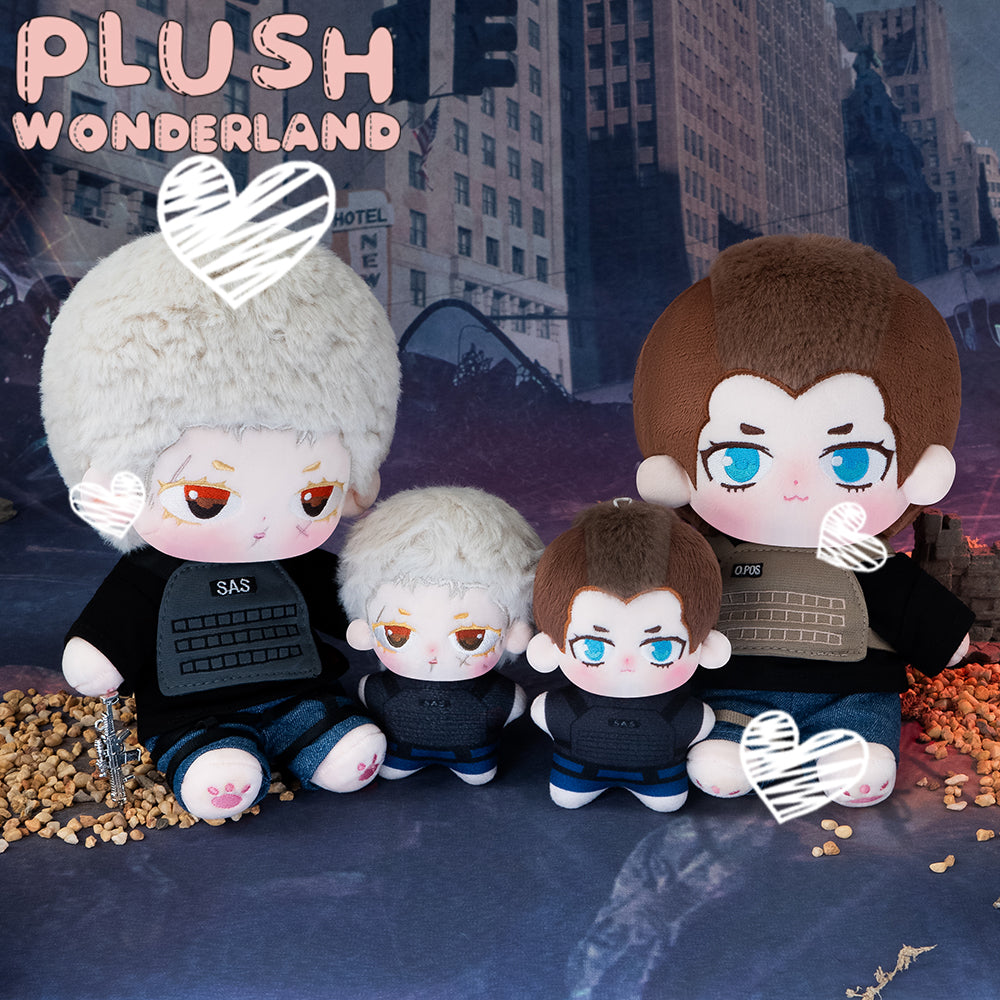 【Auf Lager】【10 cm Puppe】Plüschtier „Wunderland“: Britischer Spezialkräfte-Operator/Captain, bedruckter Körper, 10 cm, aus Baumwolle, Anhänger/Schlüsselanhänger, handgefertigt, Nachnahme