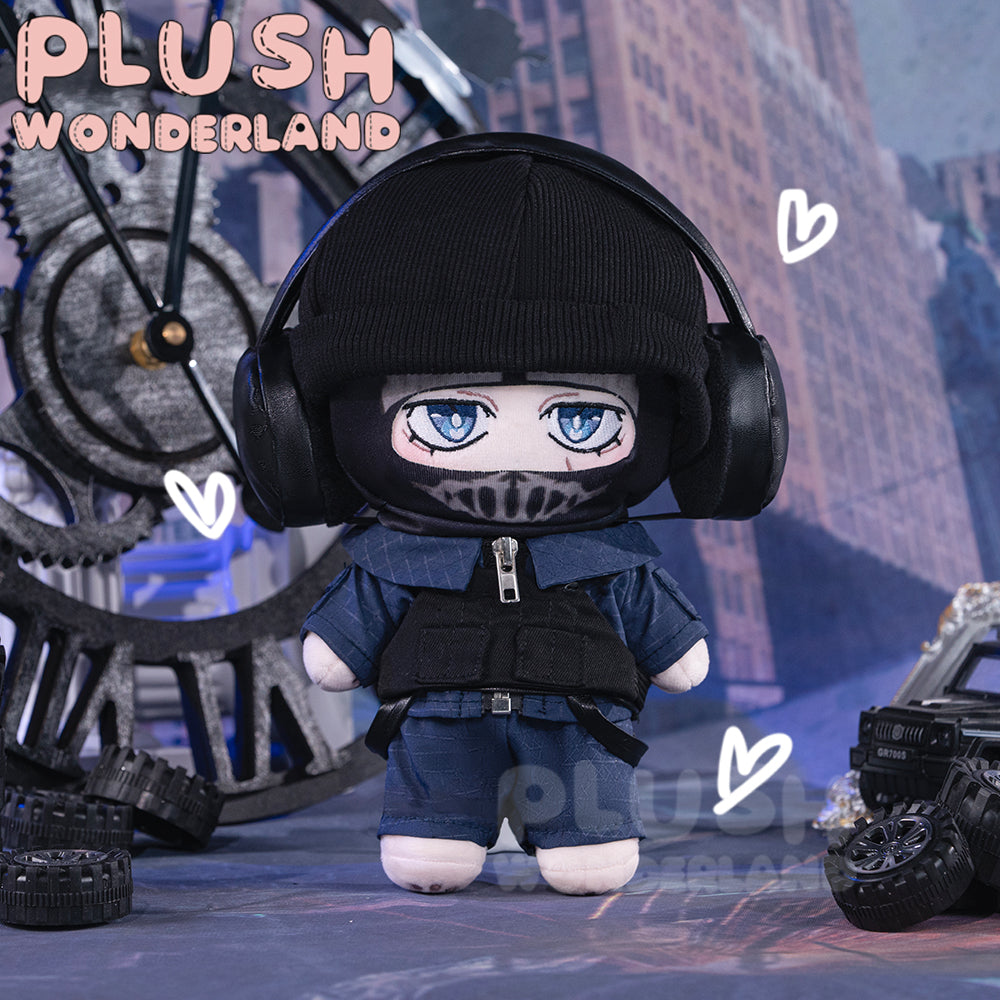 【Doll In Stock】PLUSH WONDERLAND Masked Soldier Plushie Cotton Doll 20CM FANMADE COD