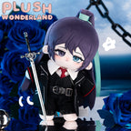 【Ausverkauft】Plüschtier aus dem Wunderland mit hohem lila Pferdeschwanz, 20 cm, aus Baumwolle, handgefertigt