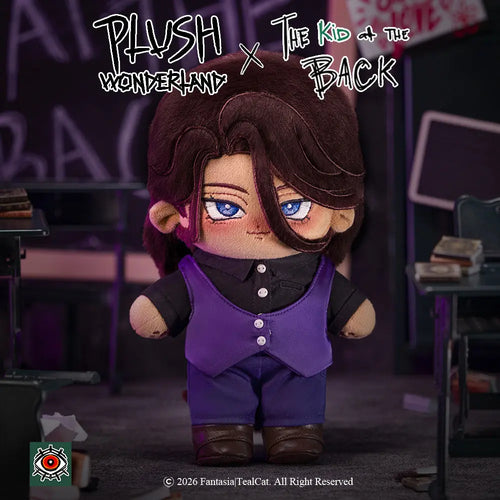【INSTOCK】【Authorized】PLUSH WONDERLAND The Kid at the Back Jericho Ichabod Plushie 20CM Cotton Doll Authorized   【INSTOCK】【Authorized】PLUSH WONDERLAND The Kid at the Back Jericho Ichabod Plushie 20CM Cotton Doll Authorized