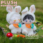 【Auf Lager】Plüschtier „Wunderland“ Osterhase, Baumwollpuppenkleidung, 10 cm großer Seesternkörper
