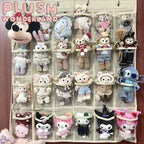 [10CM Doll Hanging Organizer]Beige with multiple compartments Doll Display