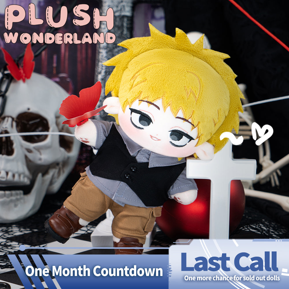 【Last Call】PLUSH WONDERLAND Nocturnal Justice Cotton Doll Plush 20 CM FANMADE