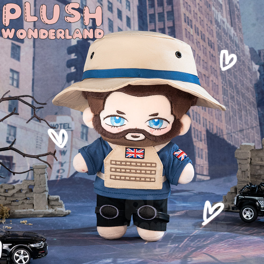 【In Stock】PLUSH WONDERLAND Beard Plushie Cotton 20CM Doll FANMADE COD